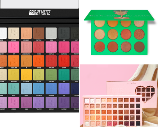 Eyeshedow palettes for beginners cover photo collage