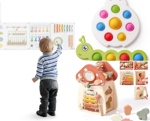 Christmas List for babies 10 months + cover photo collage