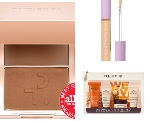 My favorite skincare & makeup recs cover photo collage