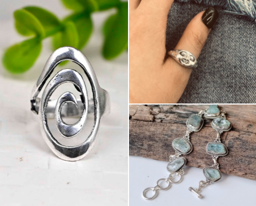 What you’ll find in my jewelry box 💫 cover photo collage
