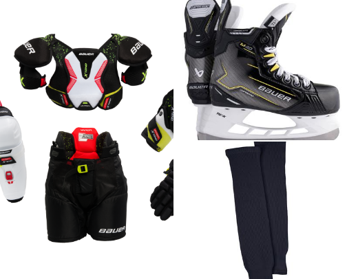 Hockey Mom Must Haves cover photo collage