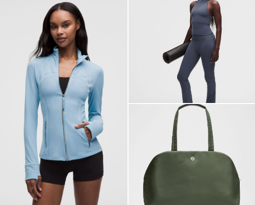 Lululemon cover photo collage