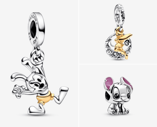 Disney Pandora charms cover photo collage