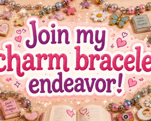 Create Your Book Themed Charm Bracelet Along With Me📚⛓️🎀 cover photo collage