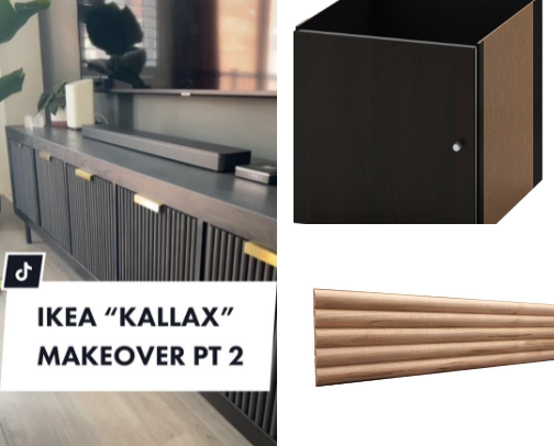 DIY TV Stand Materials List so You Can Make Your Own cover photo collage