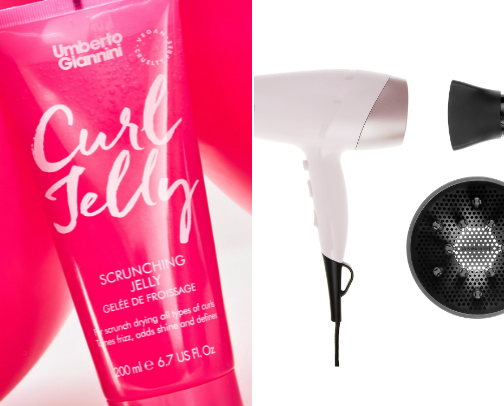 Curly hair must haves 💇‍♀️ cover photo collage