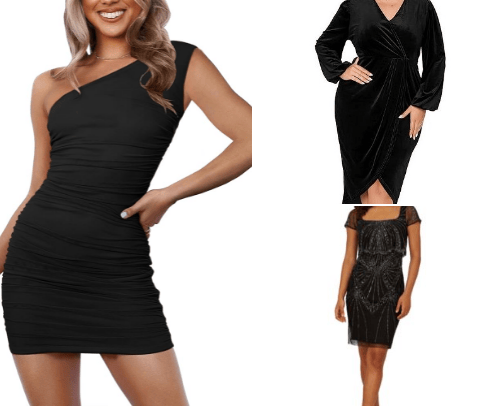 My Little Black Dresses cover photo collage