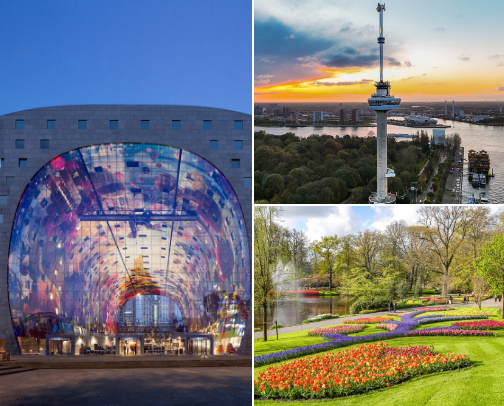 Dutch Hot Spots 💛🧀🌷 cover photo collage