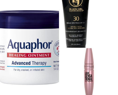 My favorite beauty recs cover photo collage
