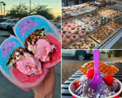 Vegas Hot Spots | All Dessert cover photo collage