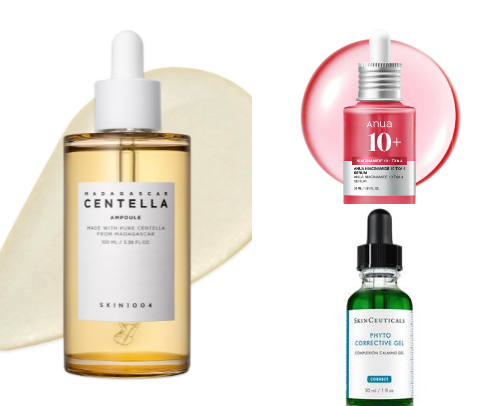 Skincare routine recommendations cover photo collage