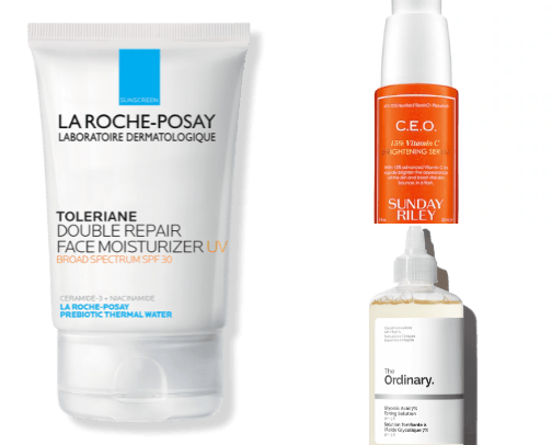 Skincare FAVS cover photo collage