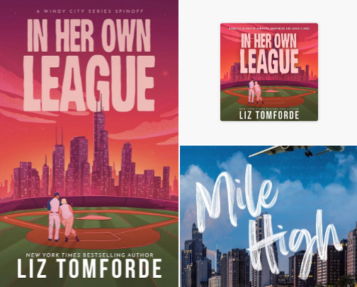 Save & Read - In Her Own League: A Windy City Series Spinoff Fan Essentials cover photo collage
