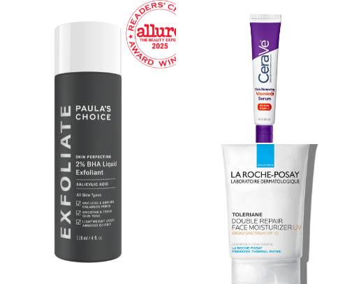 Post-Acne Skin Favorites cover photo collage