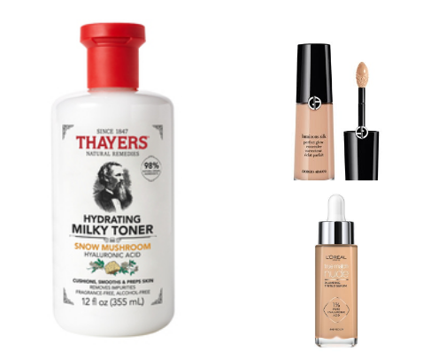 My favorite beauty recs cover photo collage