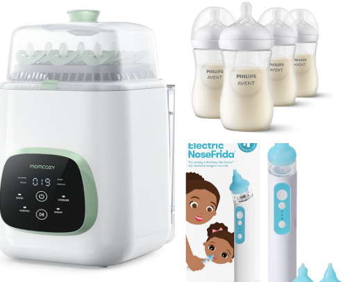 My favorite baby items! cover photo collage