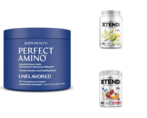 BCAAs & Amino Acid Supplements That Help Your Muscles Recover From Your Bad Decisions cover photo collage