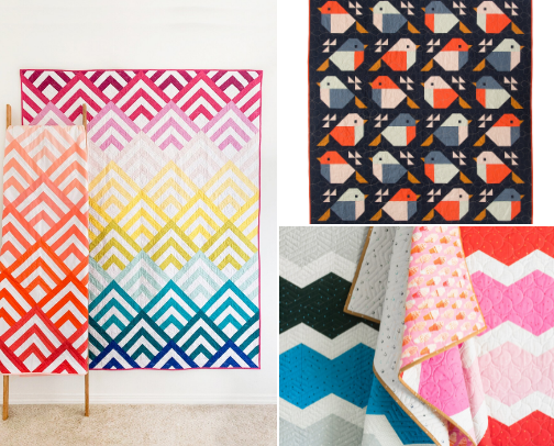 Quilt Patterns cover photo collage