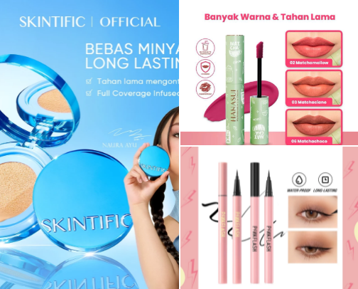 Makeup Under 100rb yang Hasilnya Gak Kalah dengan High-End cover photo collage