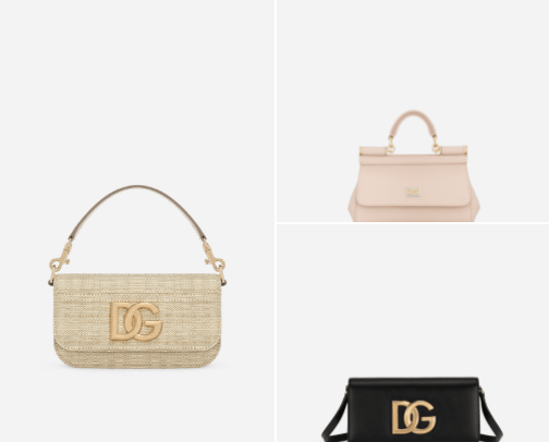 D & G bags - timeless charm cover photo collage