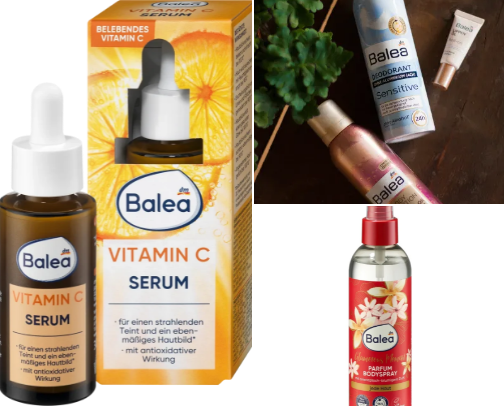 Balea PRODUCTS cover photo collage