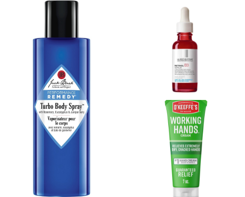 The Only Men's Skincare Products You Really Need cover photo collage