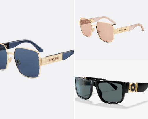 Sunglasses women cover photo collage