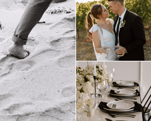 Elle + Joe cover photo collage