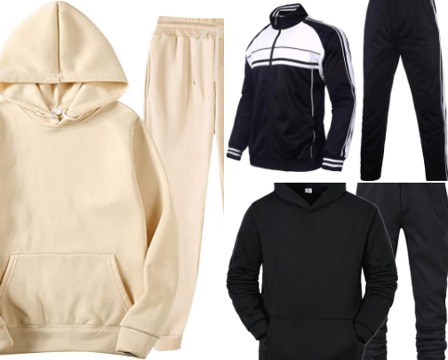 Tracksuits cover photo collage