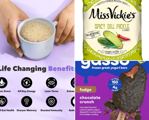 Snacks and cravings cover photo collage