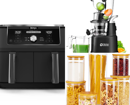 Everyday Kitchen Essentials I Actually Love Using cover photo collage