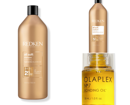 Items/ Tools to get that bombshell hair cover photo collage