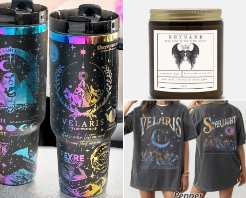 ACOTAR cover photo collage