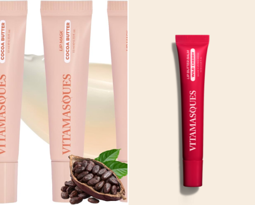 Lip care cover photo collage