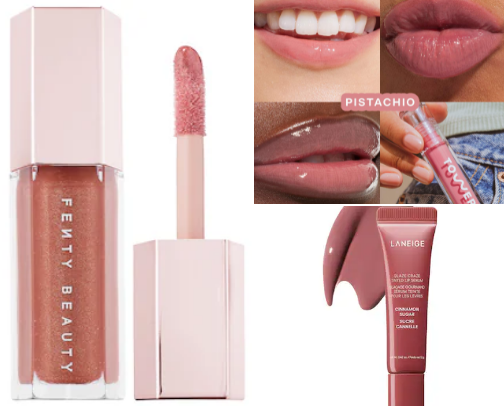 fav lipglosses🎀 cover photo collage