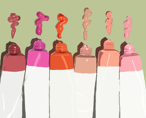 skin, hair and body care cover photo collage