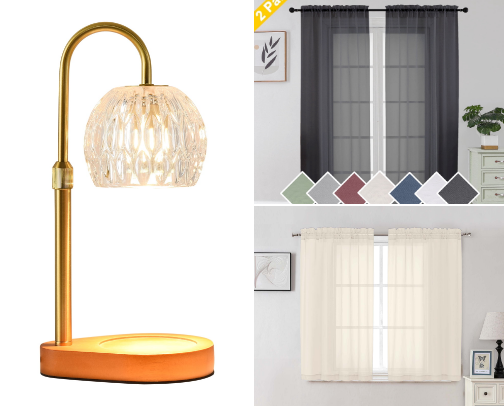 home items/decor cover photo collage