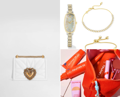 Best women's bags and jewelry cover photo collage