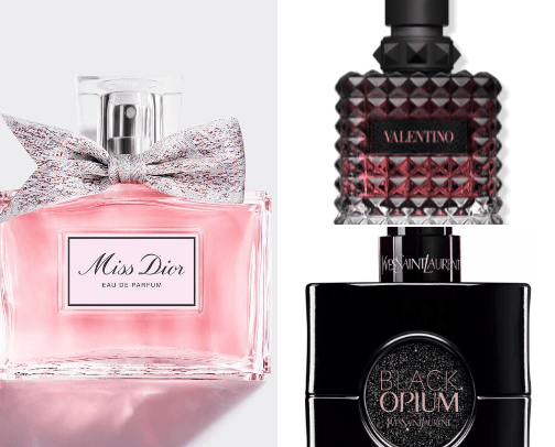 perfume cover photo collage
