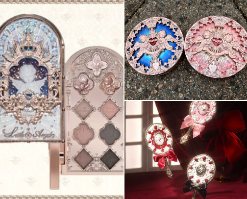 Rococo and Whimsical Inspired Beauty Products cover photo collage