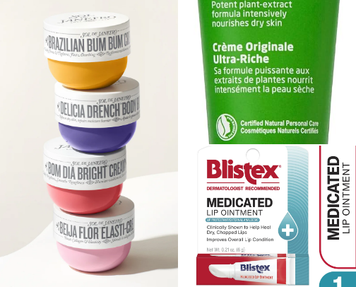 Skincare cover photo collage