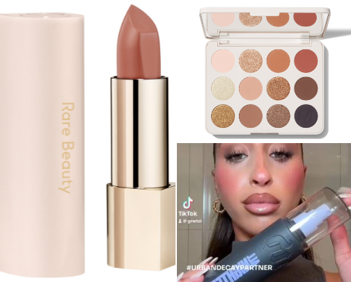 Make up essentials cover photo collage