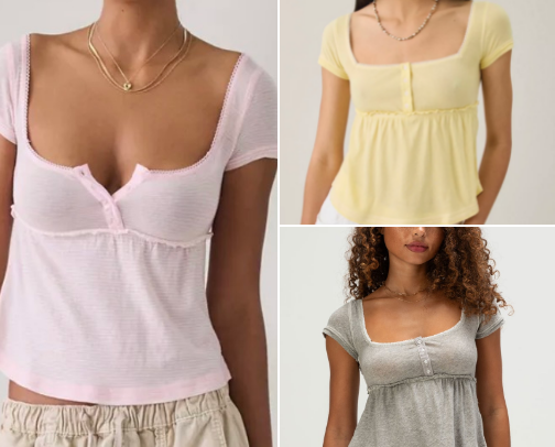 Trendy Babydoll Tops To-Up Your Style!! 👆👗 cover photo collage
