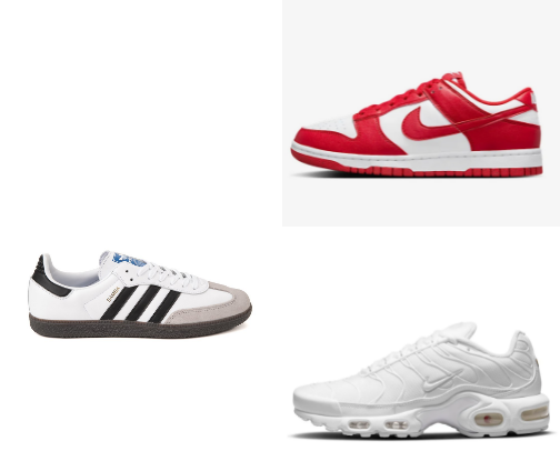 Sneakers that will not disappoint you! ❤️ cover photo collage