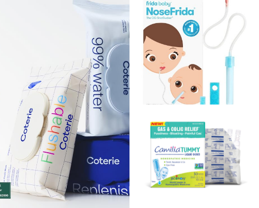 Baby must haves cover photo collage