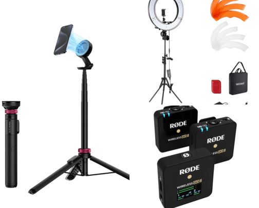Content Creator Starter Kit cover photo collage