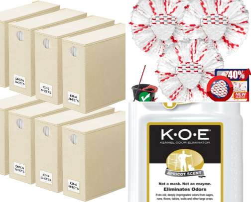 Cleaning & Organization Products That Make Life Easier cover photo collage