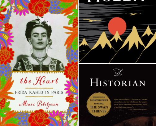 Book recommendations cover photo collage