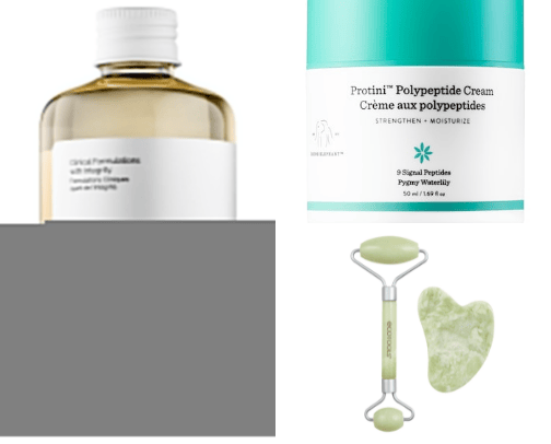 List for a beautiful skin cover photo collage