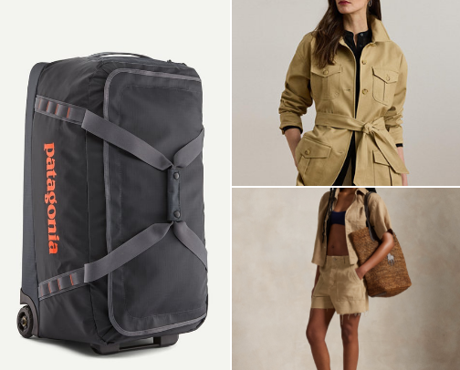 Safari outfits and essentials cover photo collage